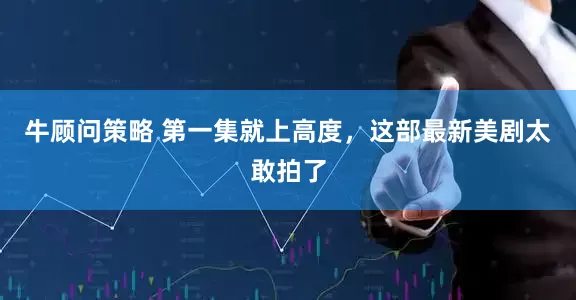 牛顾问策略 第一集就上高度，这部最新美剧太敢拍了